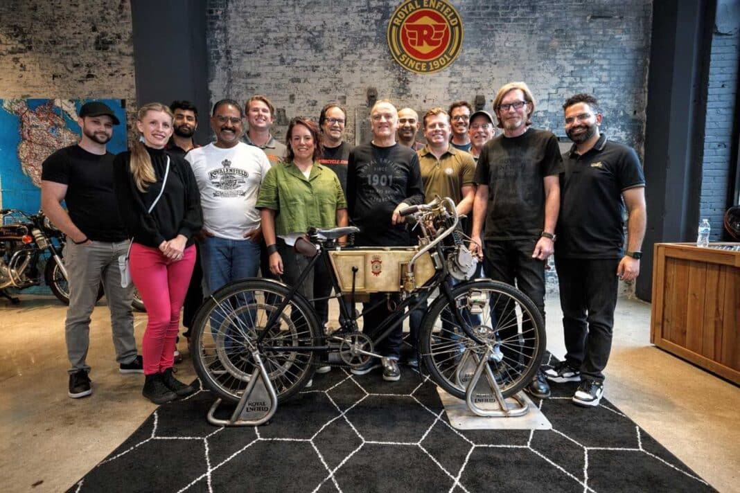 ‘Project Origin’, la réplica de la primera motocicleta de Royal Enfield