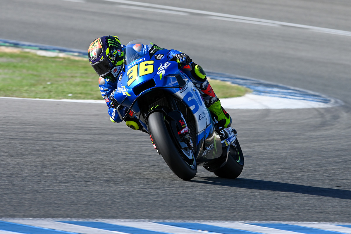 Joan Mir, Hard Work Here con la Suzuki