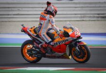 Marc Márquez en Misano