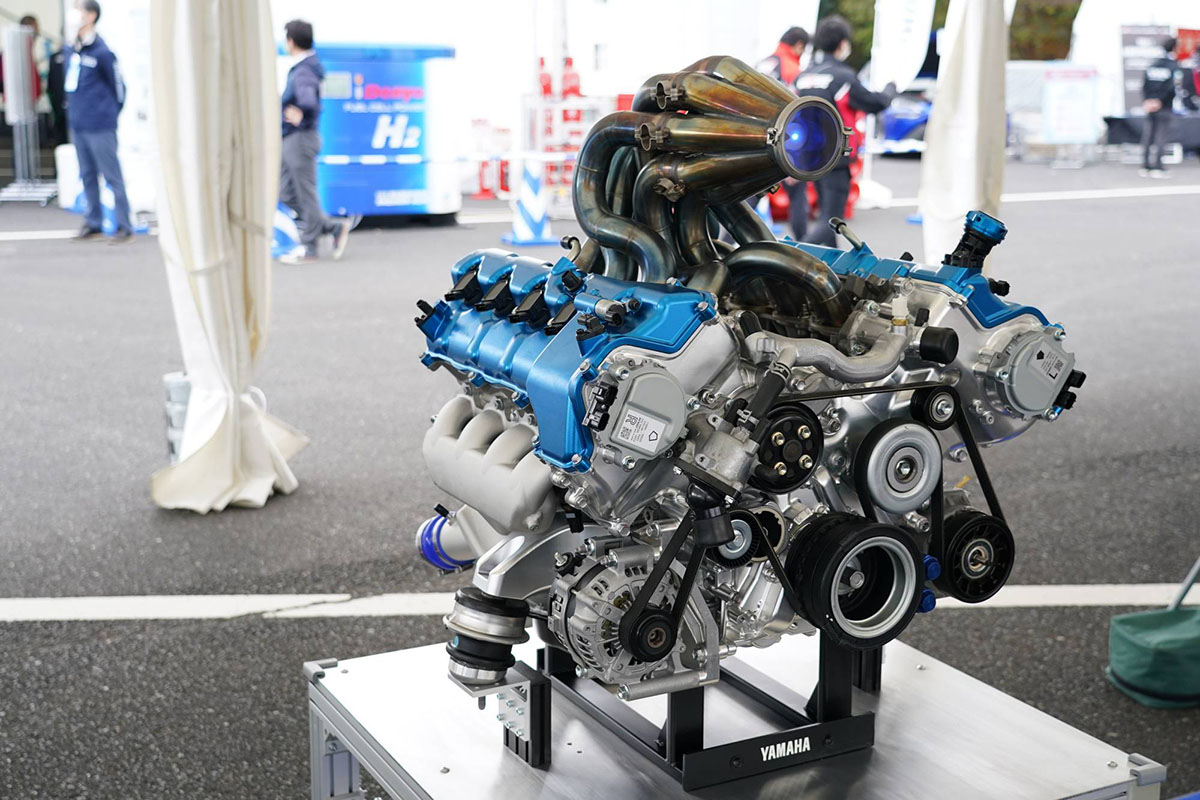 Kawasaki y Yamaha trabajan en un motor de combustión de hidrógeno