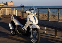 Piaggio Beverly 300 con motor Euro 4