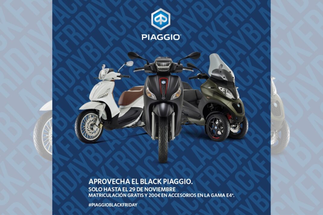 El 'Black Friday' llega a Piaggio