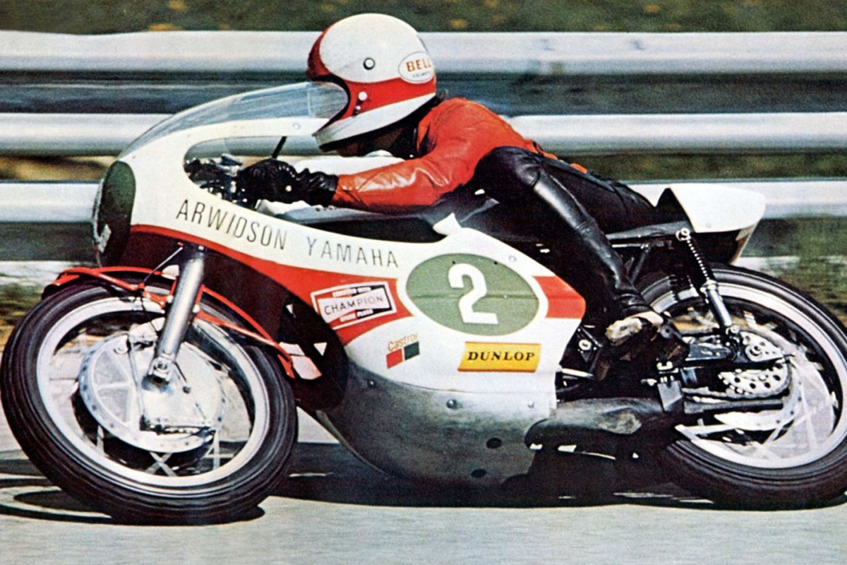 Jarno Saarinen fue uno de los pilotos más importantes de Yamaha a principios de los '70