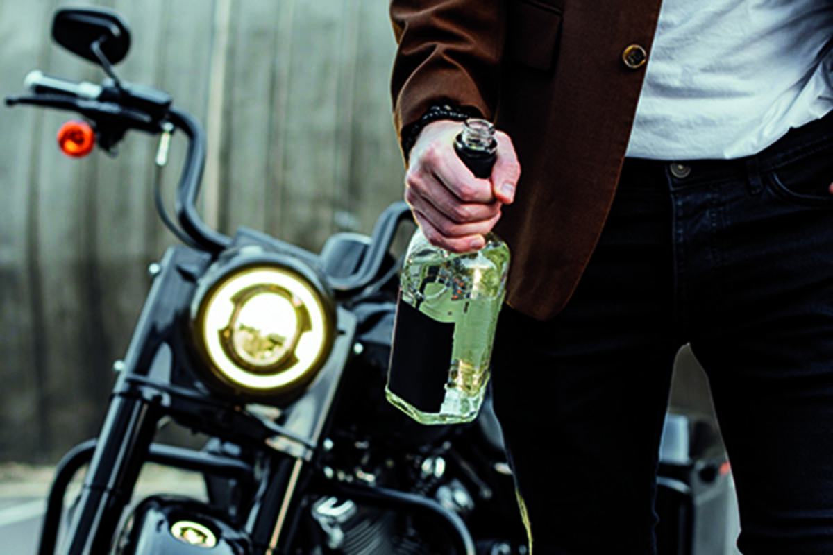 Alcohol y moto, el peor combinado posible