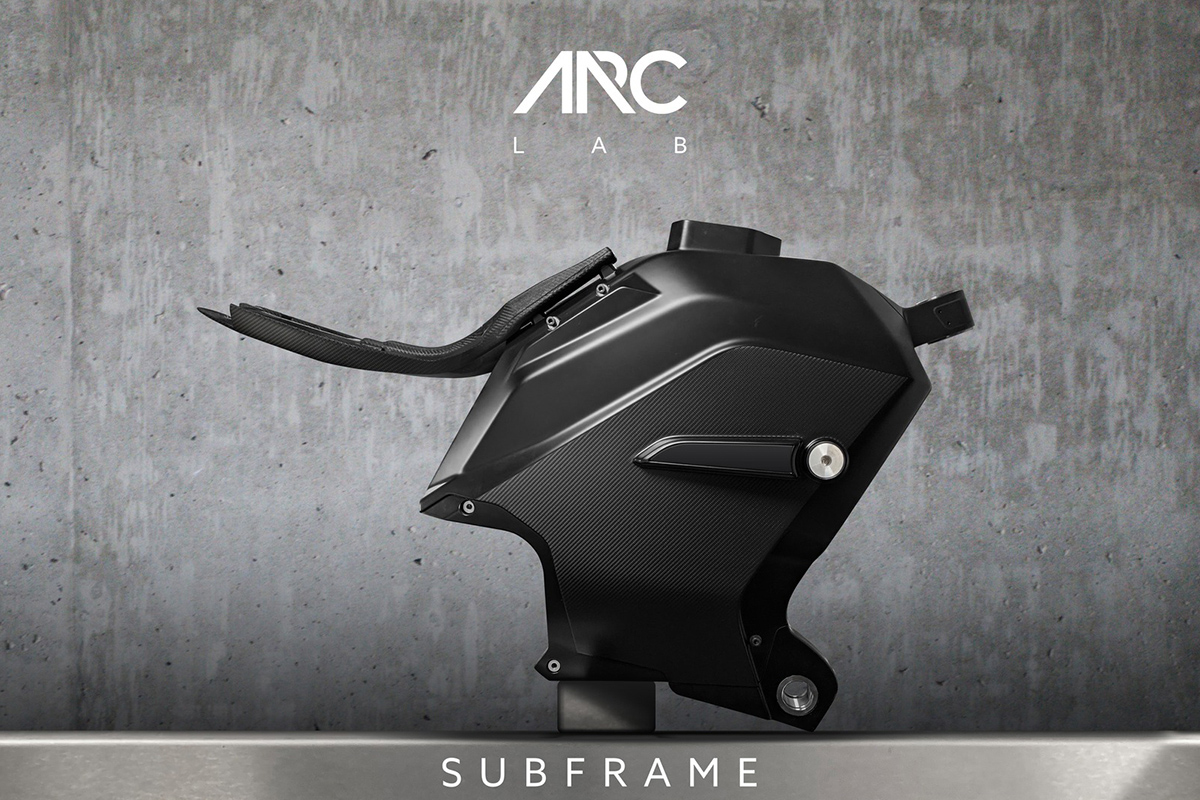 Detalle del subchasis de la ARC Vector