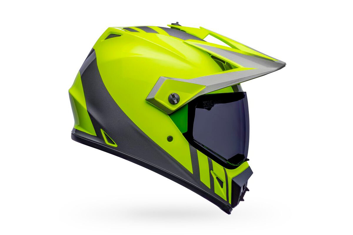 El Bell MX 9 Adventure para off road también cuenta con la tecnología MIPS BPS