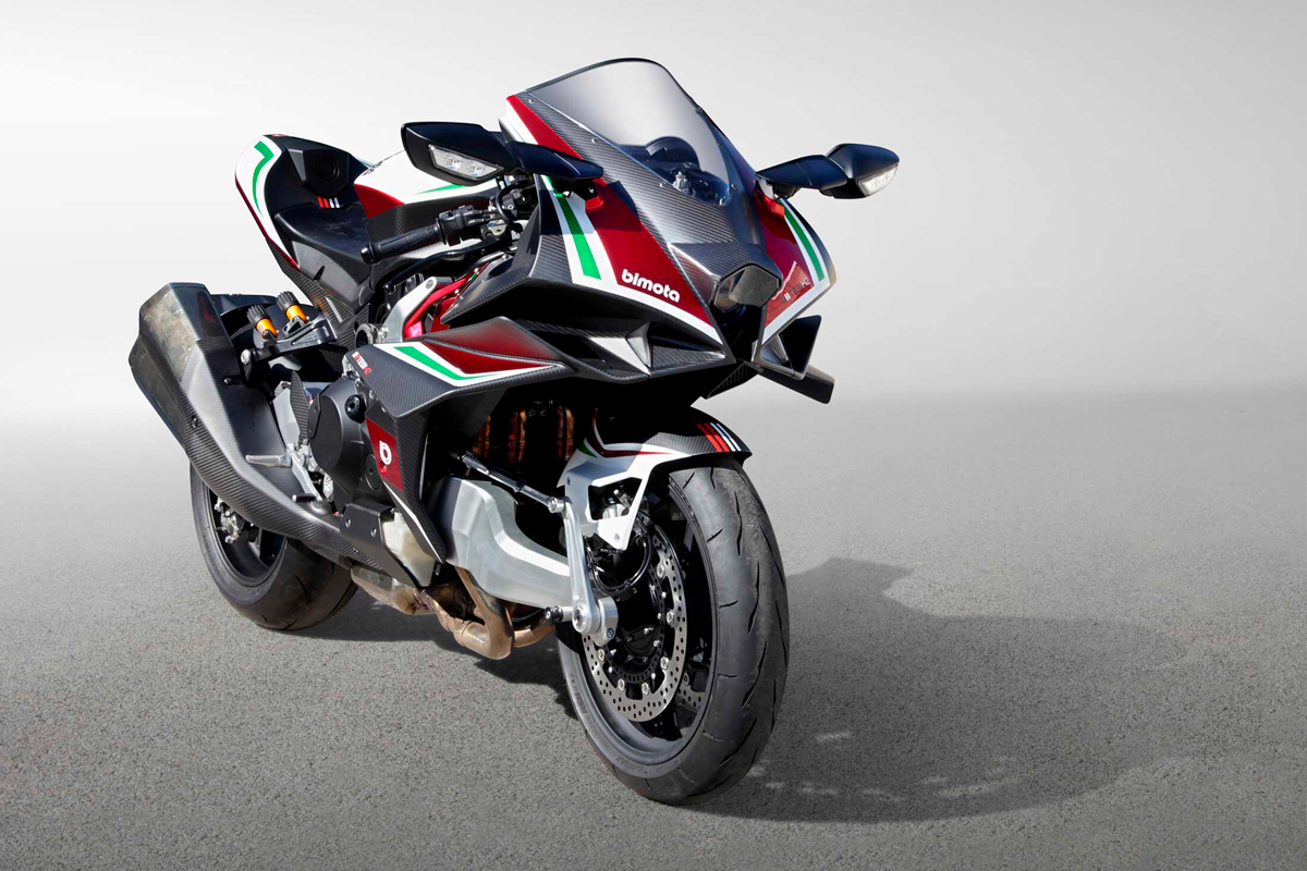 La Bimota Tesi H2 podría tener una versión tourer en 2024