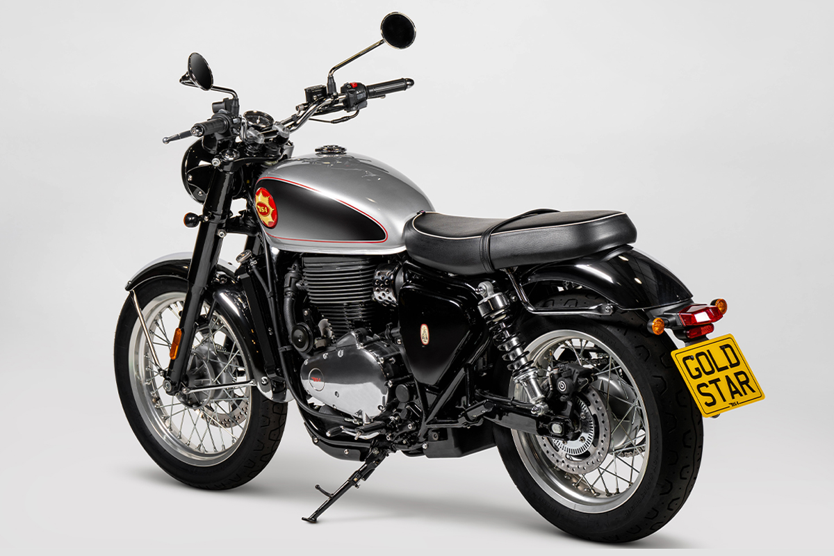La nueva BSA Gold Star es la primera moto de la marca en 40 años tras su compra por el grupo indio Mahindra