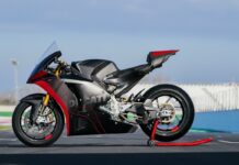 Prototipo de Ducati MotoE en Misano