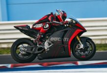 Prototipo de Ducati MotoE en Misano