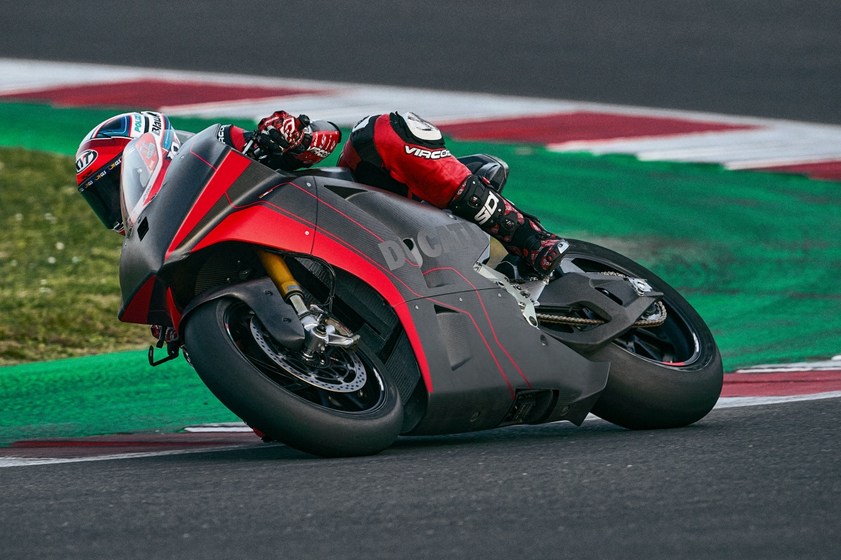 Prototipo de Ducati MotoE en Misano