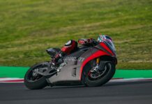 Prototipo de Ducati MotoE en Misano