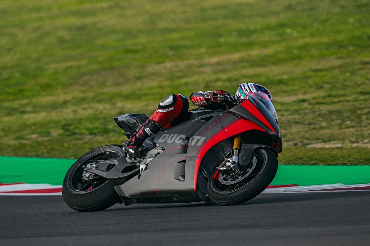 Prototipo de Ducati MotoE en Misano