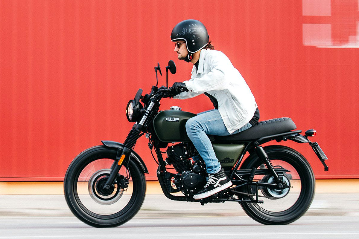 La Brixton Felsberg 125 es una moto ágil y divertida para los principiantes