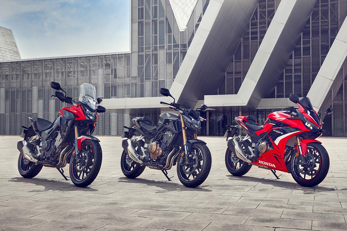 Descubre las nuevas Honda CB500F, X y R 2022 en Ikono Motorbike