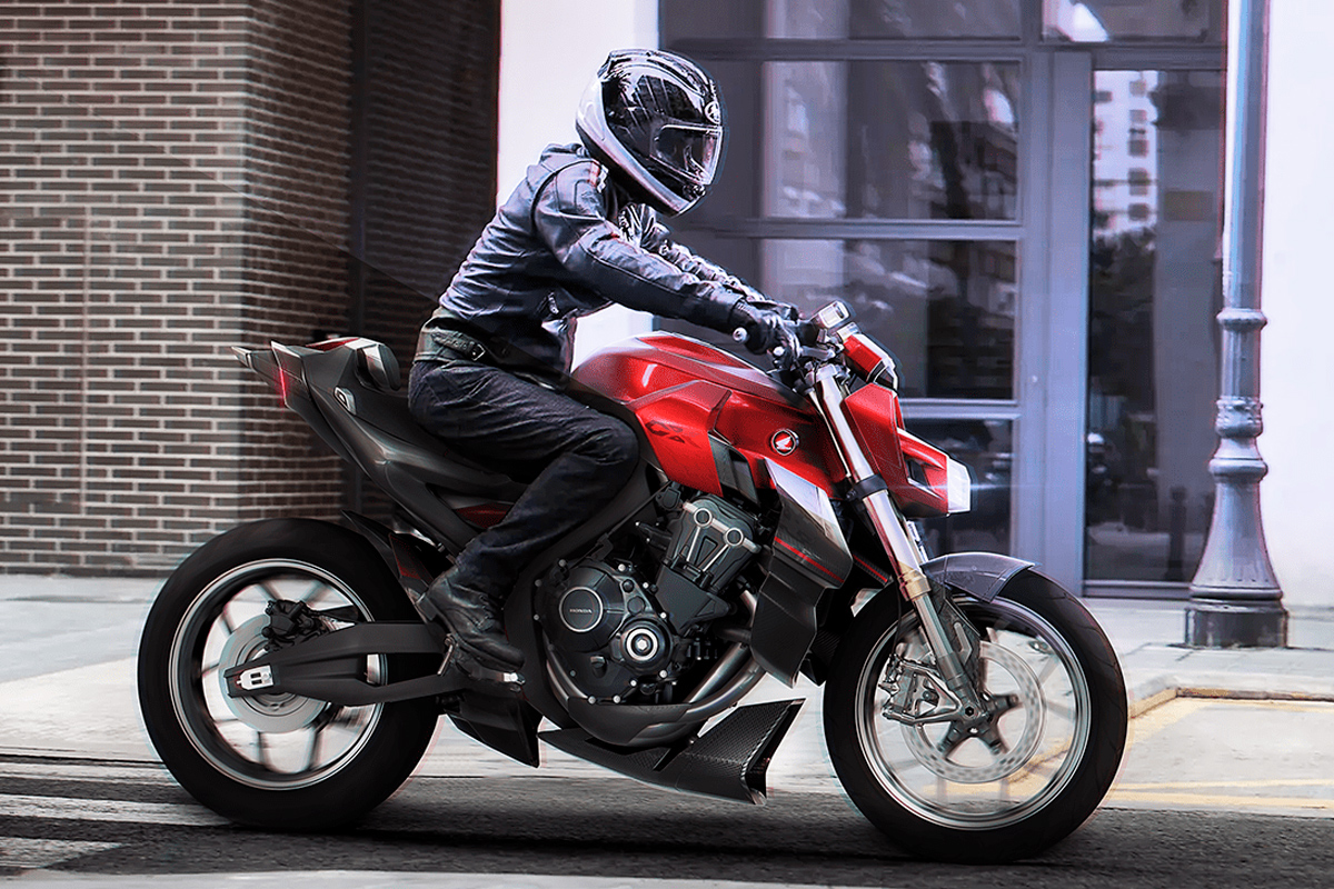 La Honda Hornet CBX600 2022 de Spandan Bhattacharjee homenajea a la clásica Hornet 600