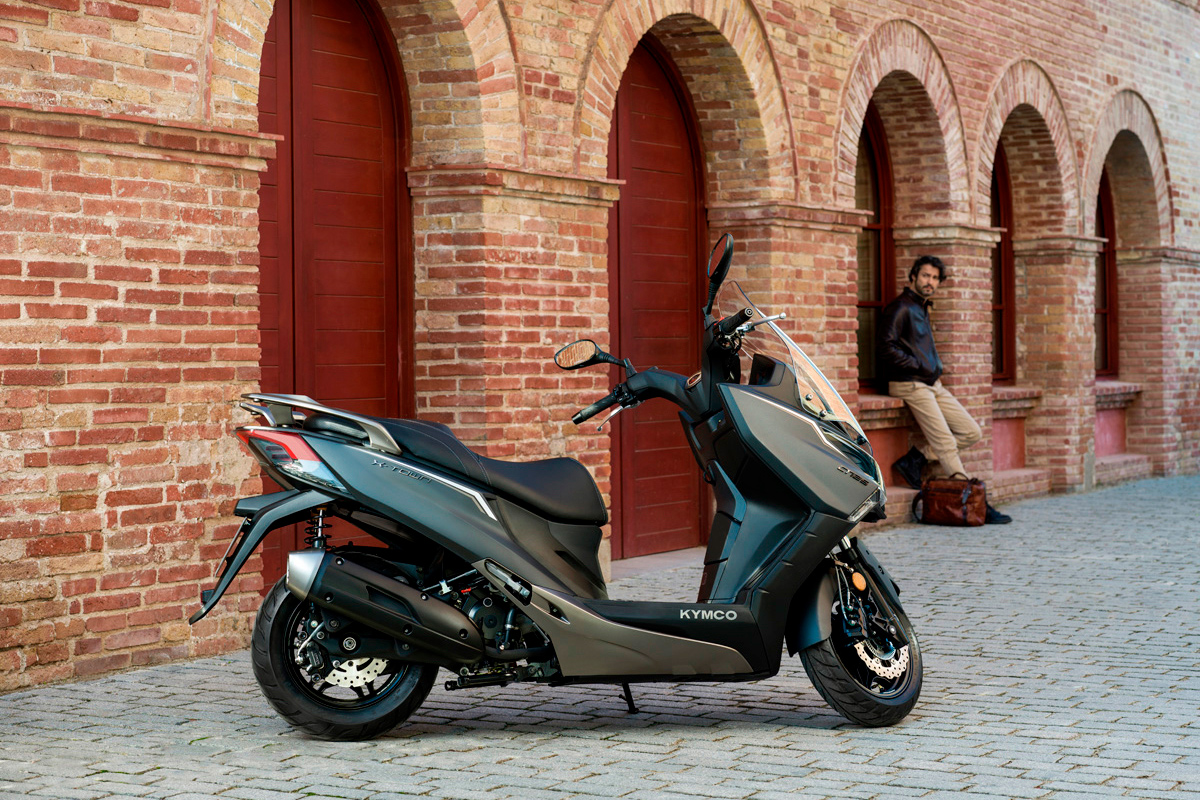 El KYMCO X-Town CT 125, listo para su uso