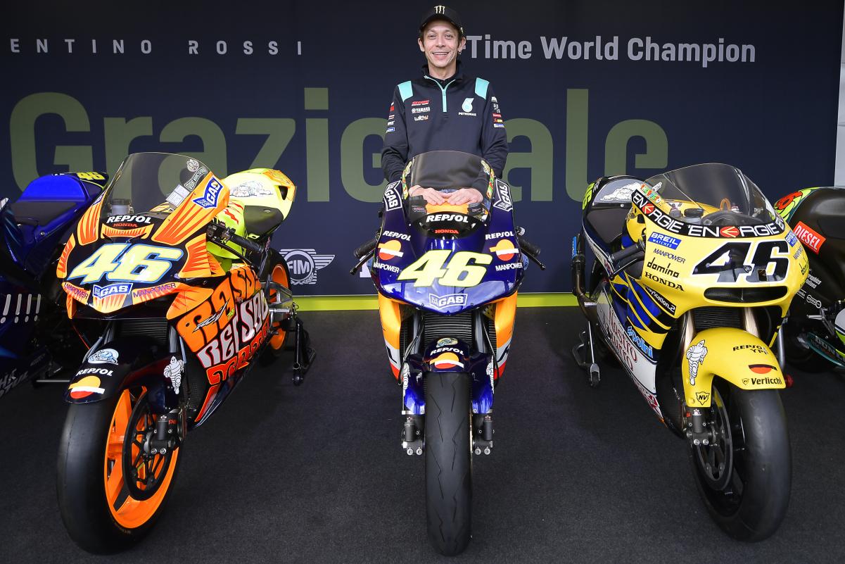 Honda no está por la labor de dejar escapar las motos con las que Rossi fue campeón