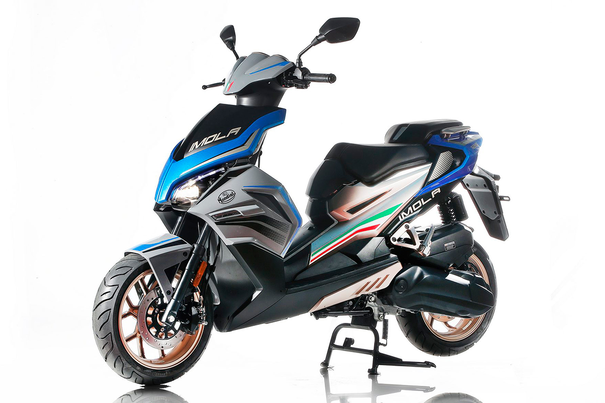 El nuevo scooter FB Mondial Imola 2022