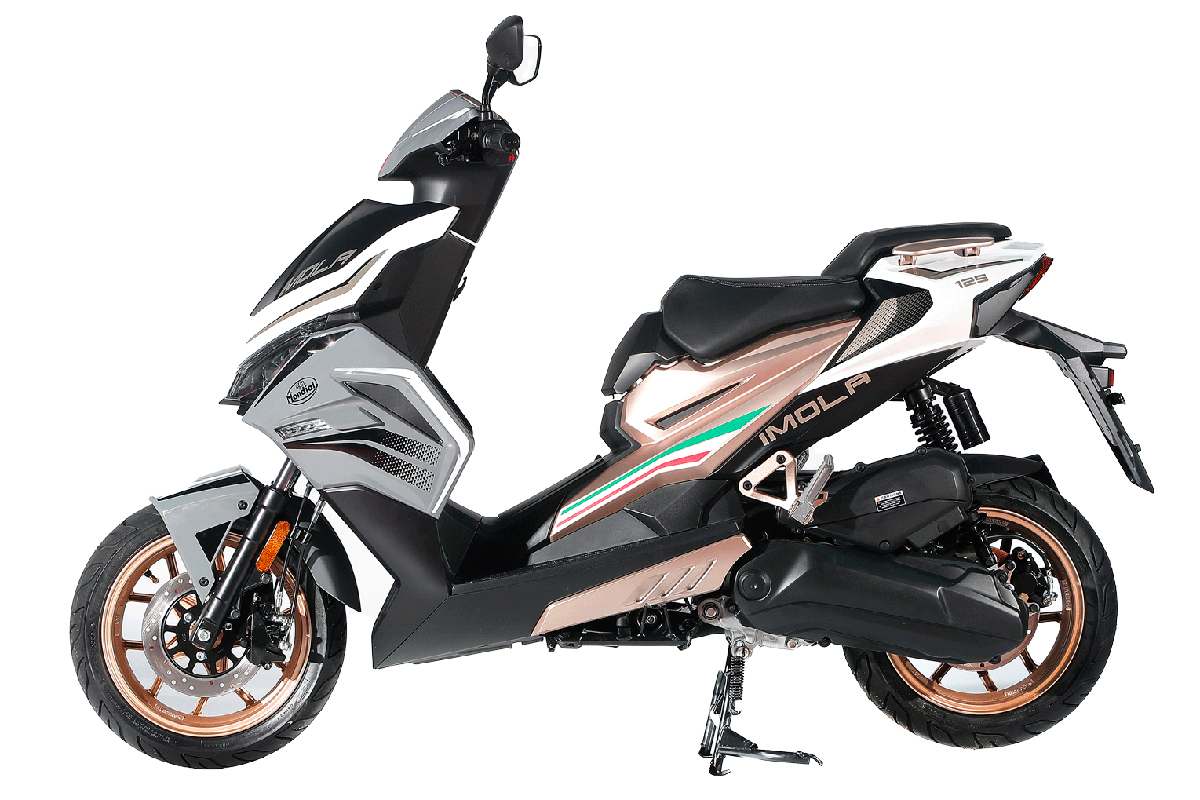 El nuevo scooter FB Mondial Imola en el acabado Bianco Tosa (Blanco Tosa)