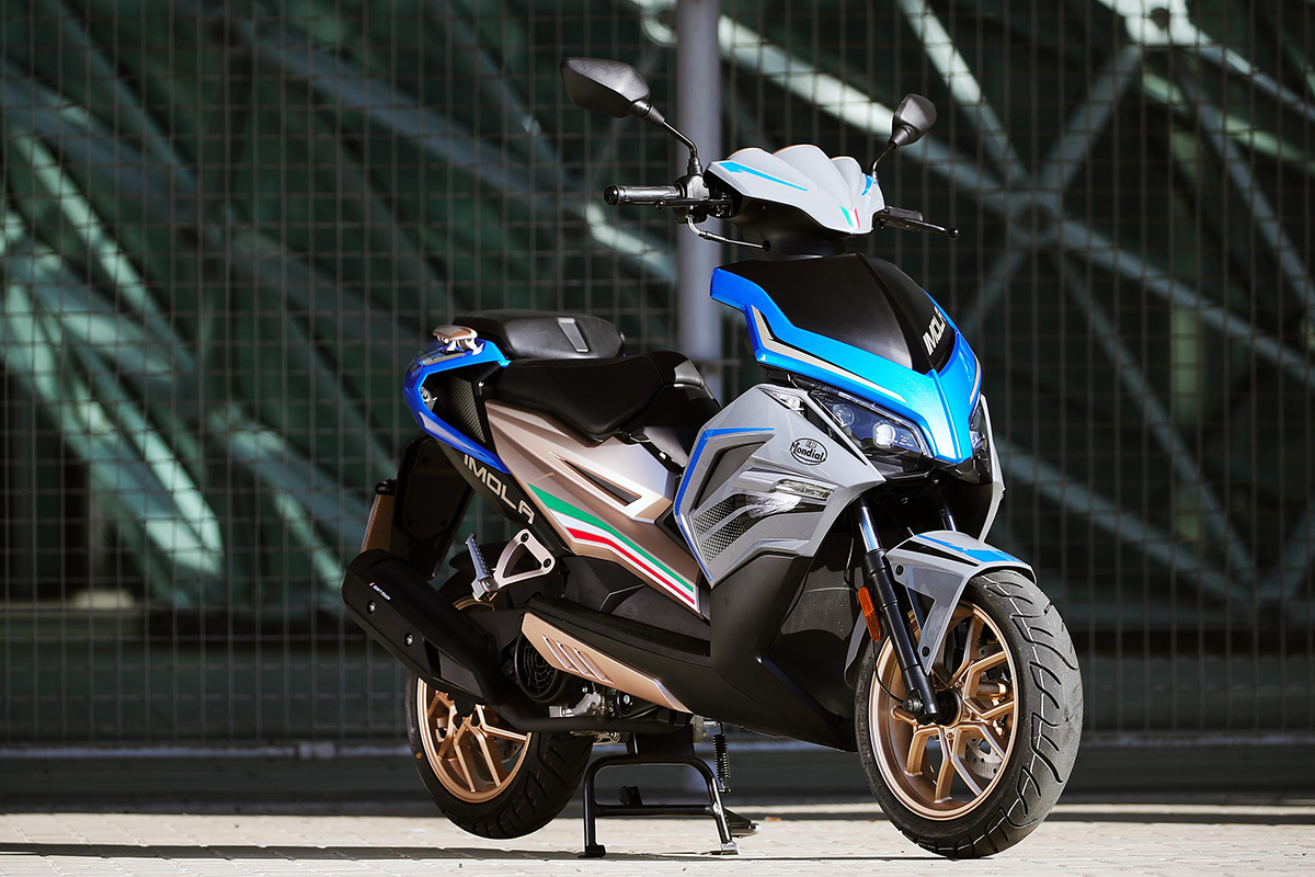 El nuevo scooter de FB Mondial se ha llamado Imola en homenaje al circuito italiano