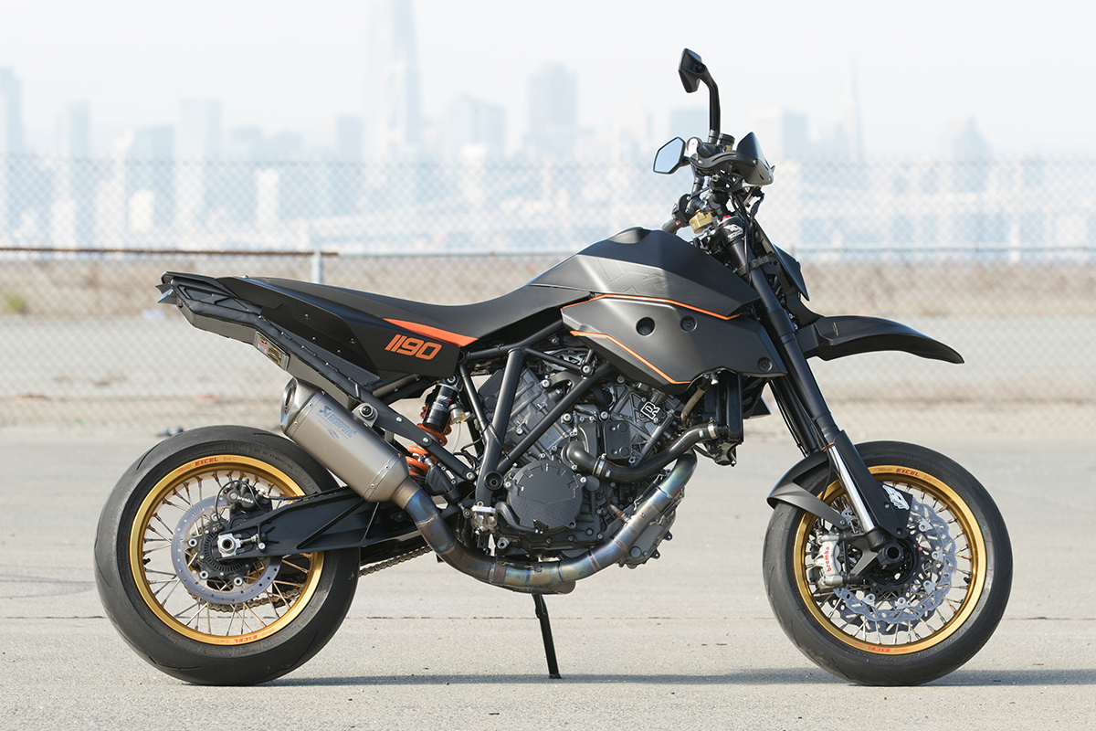 La KTM 1190 XLSM de RATicate es una moto que desprende adrenalina por todos los lados