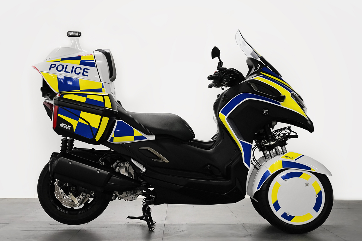 El WEMCF300R ha sido concebido como un vehículo de emergencias