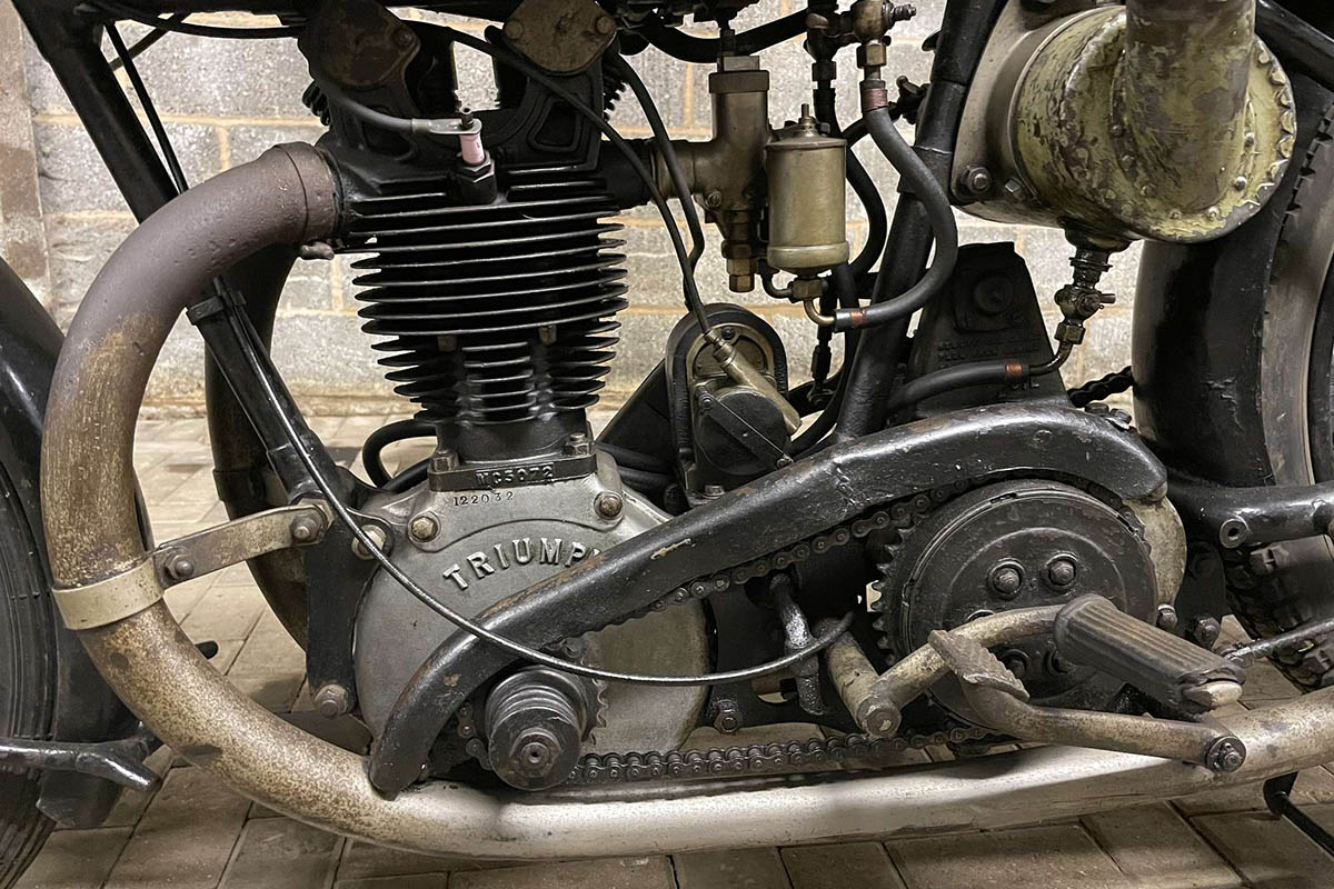 Hay detalles muy interesantes en una moto realmente avanzada para la época