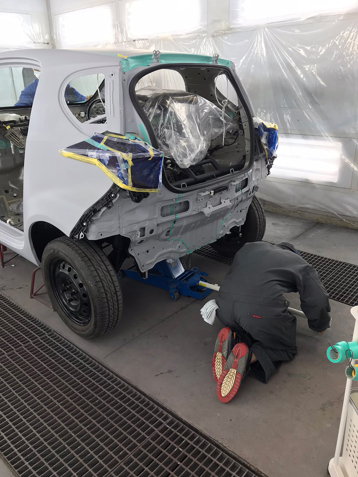 El Toyota iQ pasó por un largo proceso después de recibir su nuevo y flamante motor