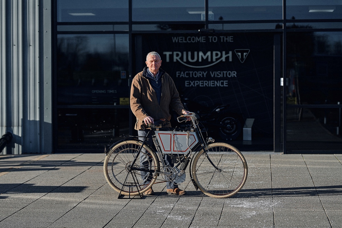Primer prototipo de Triumph, fabricado en 1901