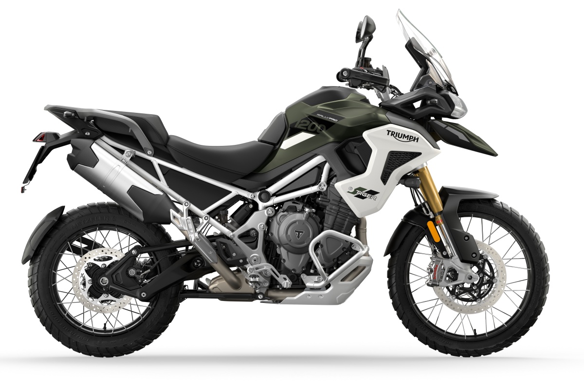 Triumph Tiger 1200 Rally Pro 2022 - Verde