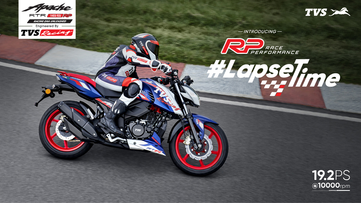 La nueva TVS Apache RTR 165 RP tendrá un precio de unos 12.400 euros... En la India