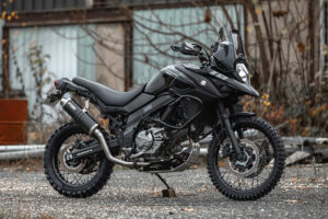 Así es la Suzuki V-Strom 650 Dark Concept 2 de Trail Décoverte
