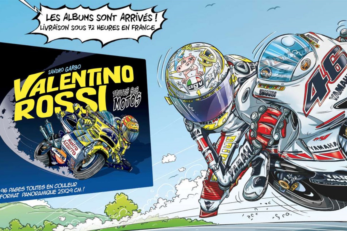 Portada "Valentino Rossi – Todas sus motos"