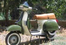 Vespa TX200 restaurada