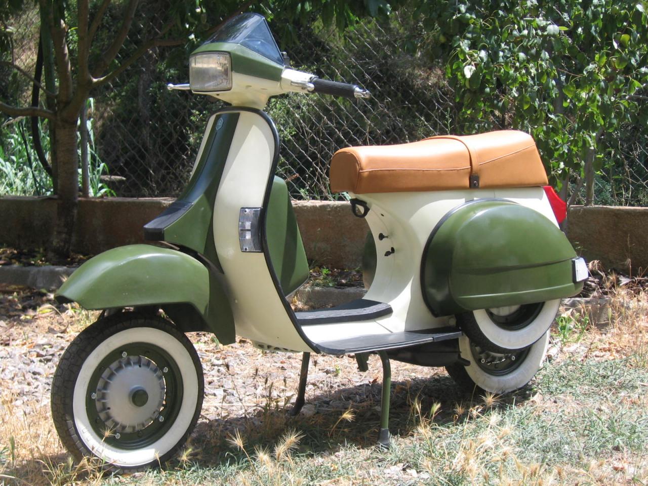 Vespa TX200 restaurada