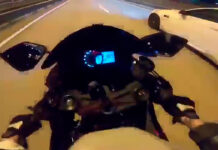 Un pique en moto está a punto de terminar en tragedia