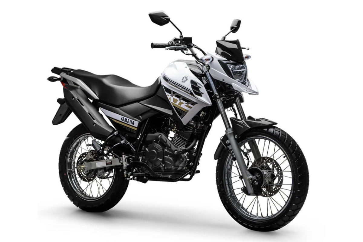 La nueva Yamaha adventure Crosser 150 S en color blanco