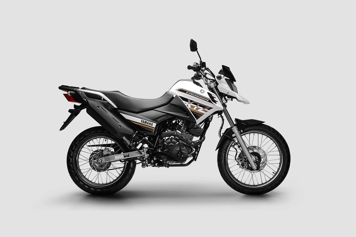 La nueva Yamaha 150 S, vista desde el lado derecho