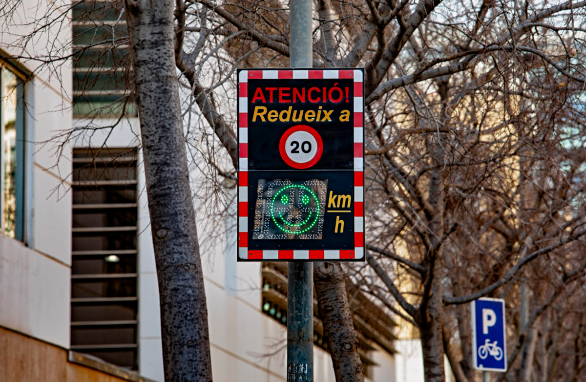 Algunos tramos de Barcelona no permiten superar los 20 km/h
