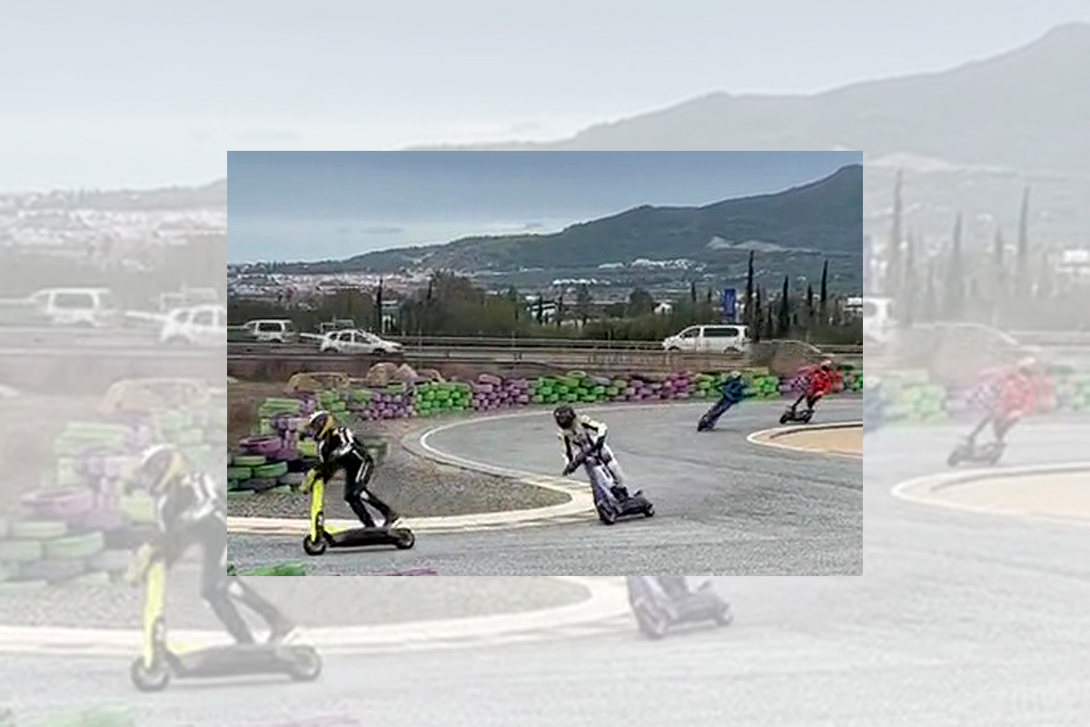 Sí, existen las carreras de patinetes eléctricos