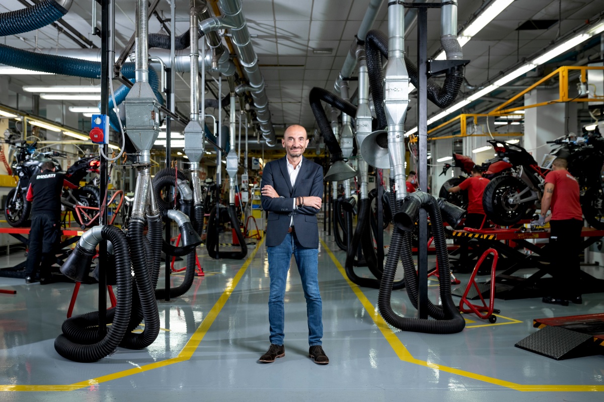Claudio Domenicali CEO de Ducati