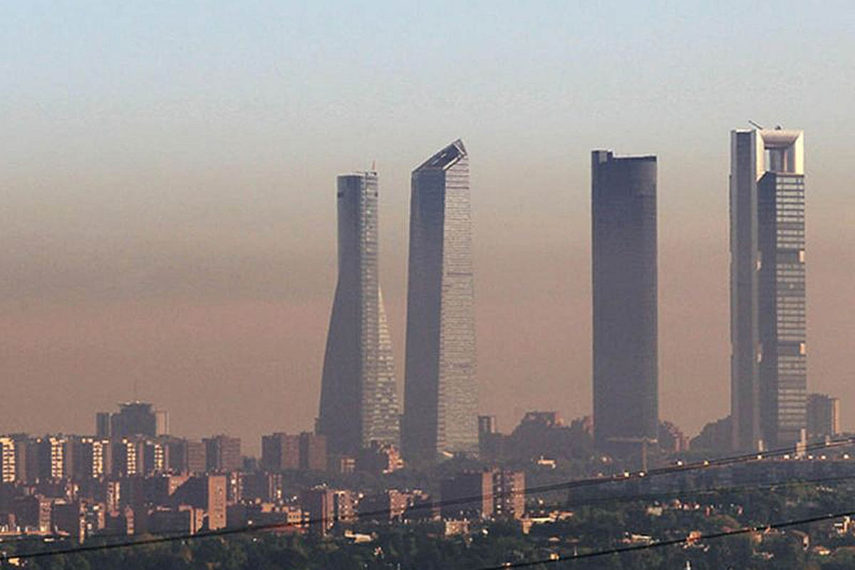 La contaminación es patente incluso a nivel visual