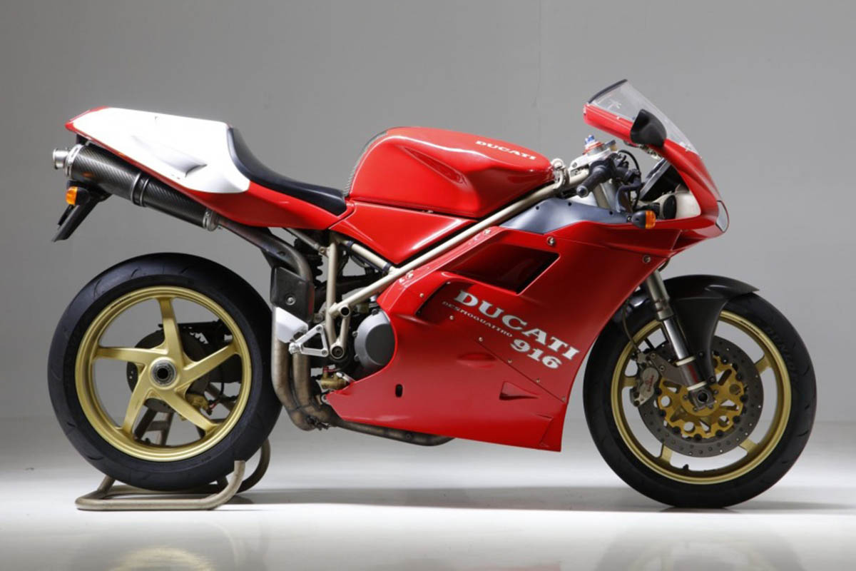 Motos de ensueño a la venta: Ducati 916 SPA de 1996