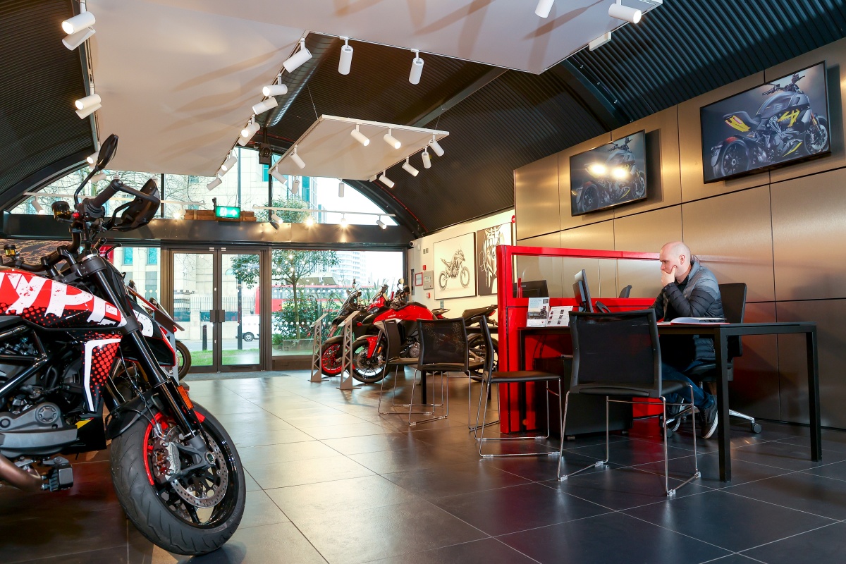 Nueva tienda Ducati en Londres