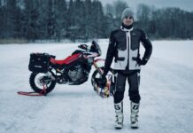 Kirian Mirabet con su Honda CRF1100L Africa Twin