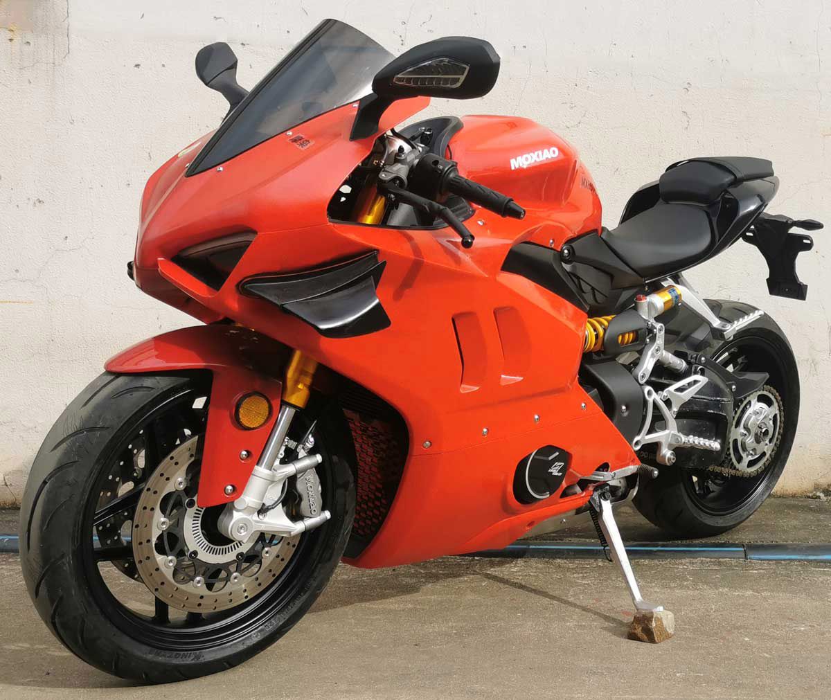 La moto china Moxiao MX650, una Ducati Panigale V4 Fake con la mitad de potencia