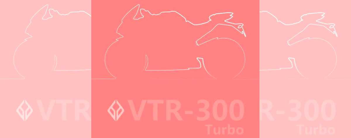 La silueta de la futura Benda VTR-300 Turbo fue anticipada hace un año