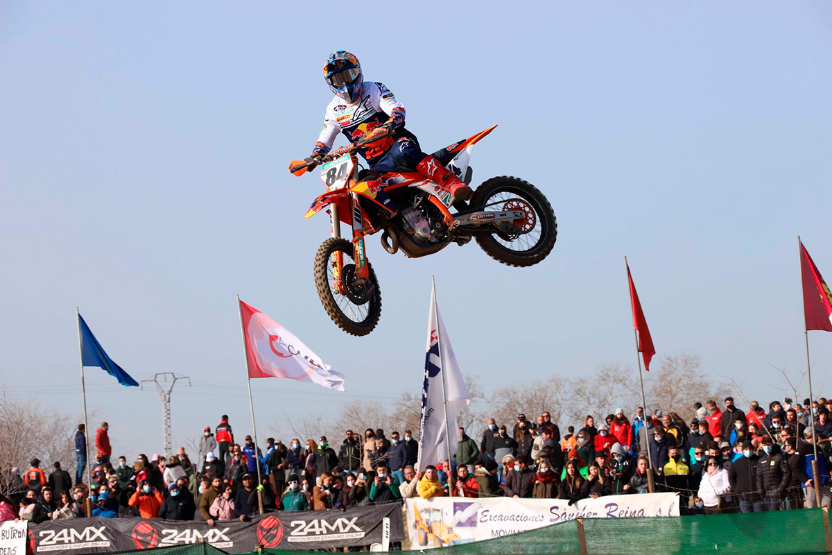 Jeffrey Herlings, sobrado en el estreno del Campeonato de España de Motocross 2022