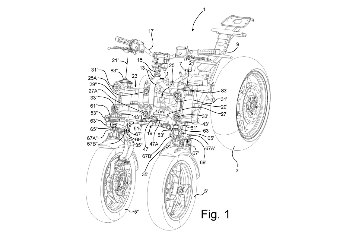 La nueva trike de Aprilia cambia radicalmente de aspecto con respecto a la idea original